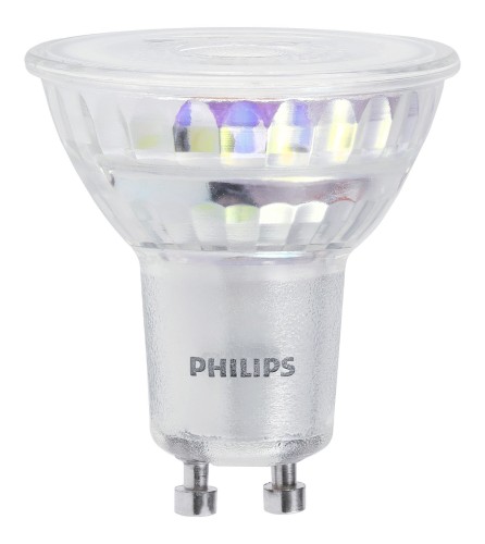 3x Żarówka LED GU10 PHILIPS 4,6W 355lm 36° Ciepła WW 3000K Premium Zestaw