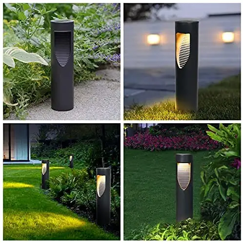 4x Lampa Ogrodowa Słupek Solarny Wbijany Lampy Solarne IP65 Oświetleniowy