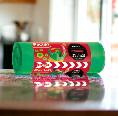 2x Paclan Multitop worki na śmieci uniwersalne zapachowe 35L 20 sztuk