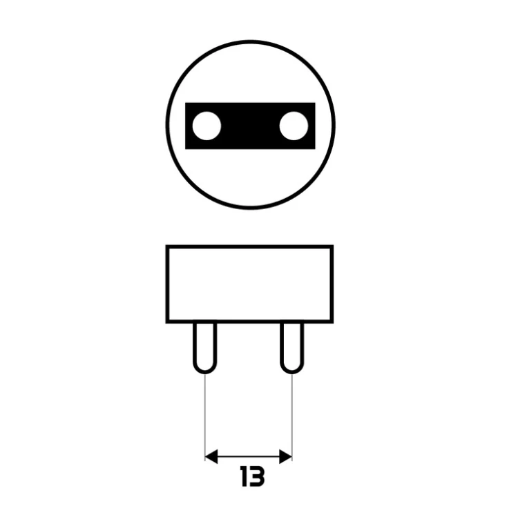 2x Philips Tuba Świetlówka LED 60cm 8W = 18W 800lm 6500K 20000h EcoFit