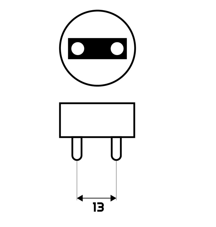 4x Philips Tuba Świetlówka LED 60cm 8W = 18W 800lm 4000K 50000h CorePro