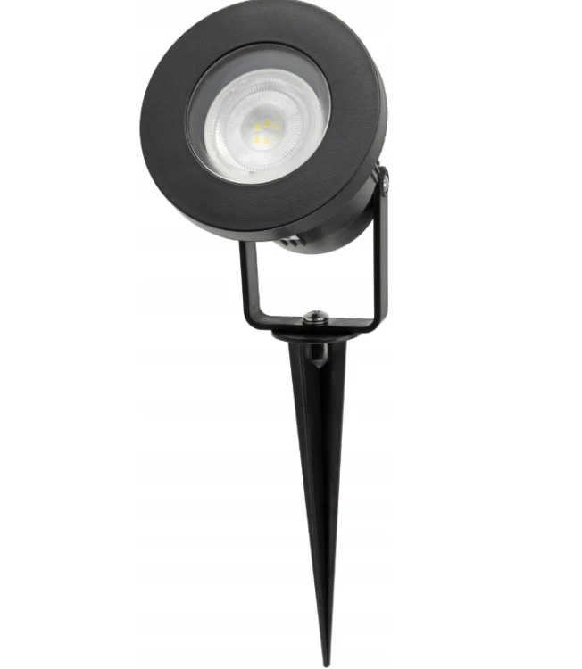 4x Lampa LED Wbijana Ogrodowa GU10 Do Ogrodu Reflektor Szpikulec IP65