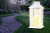 4x Latarenka ogrodowa LED SOLARNA Lampion Latarnia Znicz Bialy 2V 300MHA