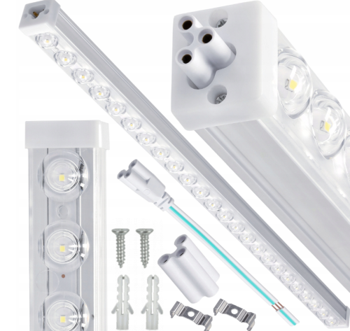 4x Panel LED Lampy Oprawy Do Garażu Warsztatu 120cm 36W 3600lm 4000K Mocne