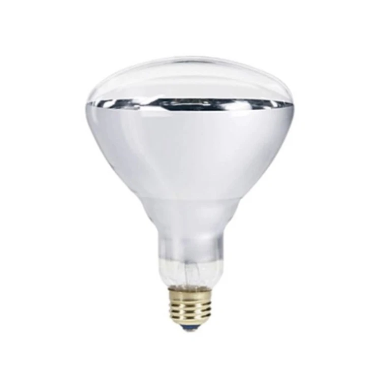 Promiennik Podczerwieni Żarówka Grzewcza 150W E27 R125 Biała Do Grzania