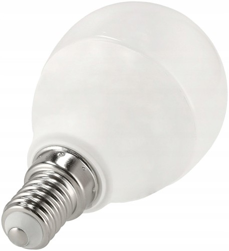 10x Zestaw żarówka LED E14 G45 8W kulka 705lm zimna