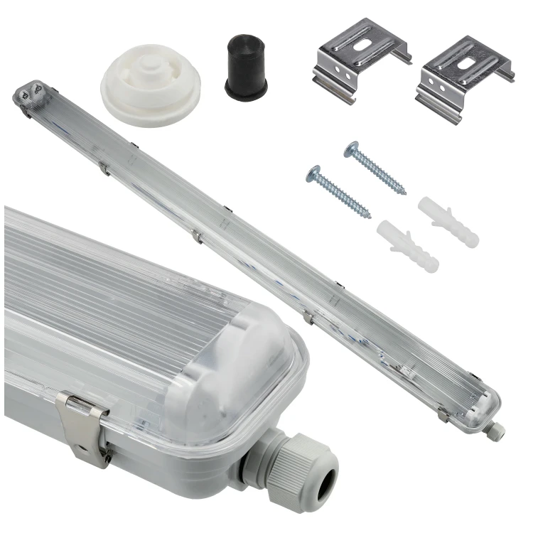 4x Oprawa Hermetyczna LED Philips 2x158cm Lampa Do Garażu Warsztatu Na Tuby