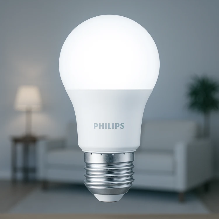 10x Żarówka LED PHILIPS E27 8W A60 – Zimna Barwa 6500K CorePro Premium