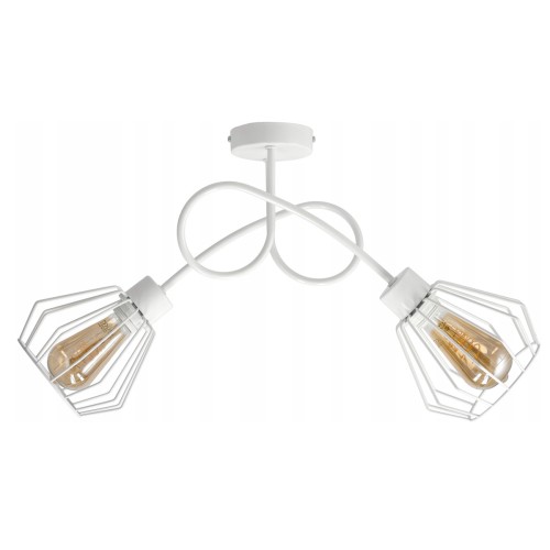 LAMPA SUFITOWA PLAFON ŻYRANDOL LOFT DIAMNET LED