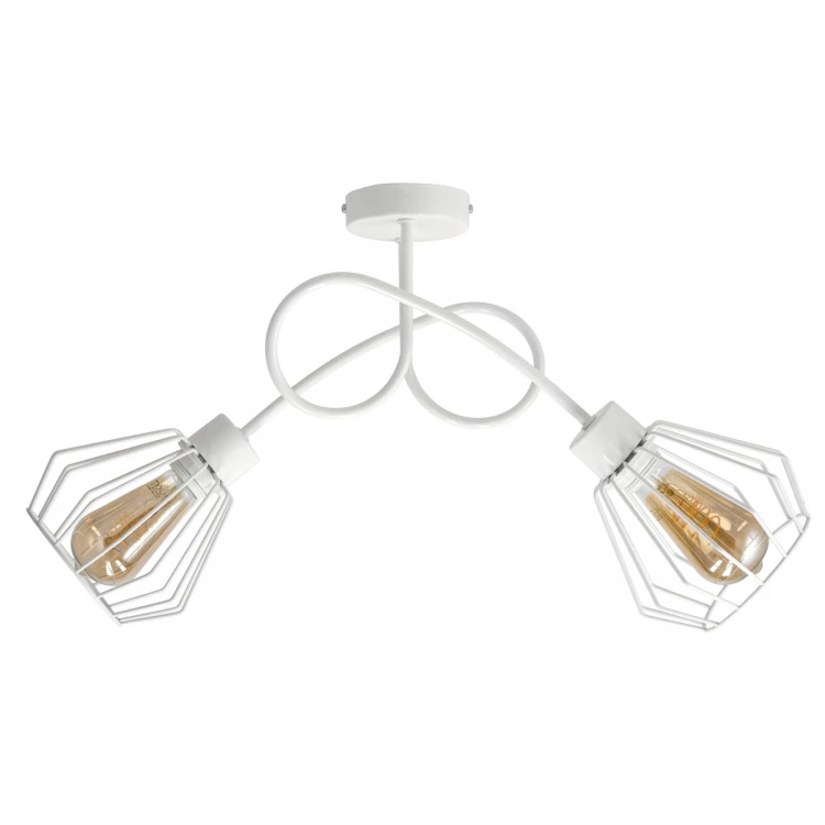 LAMPA SUFITOWA PLAFON ŻYRANDOL LOFT DIAMNET LED