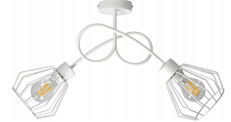 LAMPA SUFITOWA PLAFON ŻYRANDOL LOFT DIAMNET LED