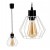 Lampa Sufitowa Wisząca Diamentowa 1xE27