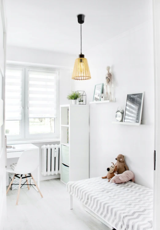 Lampa LED Wisząca Sufitowa Drewniana 1xE27 KUBEK