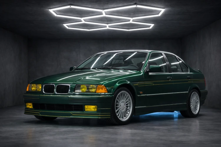 Lampa LED Hexagon Sufitowa 230W Panel Oświetlenie Do Garażu 6500K Mocna