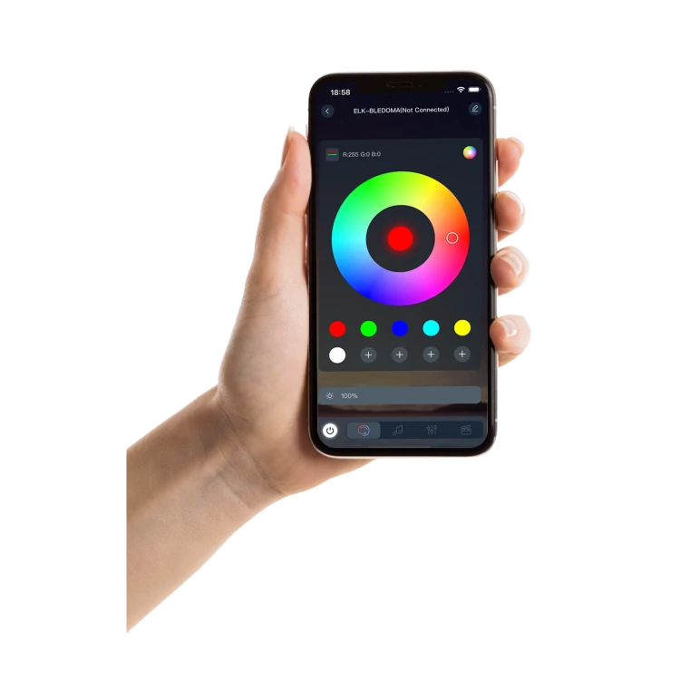 Lampa LED HEXAGON RGB 64W Panel Oświetlenie Warsztat Dom + Aplikacja Pilot