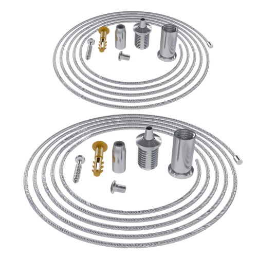 Linki Do Hexagonów Zawieszka Zawiesie Uchwyty 1m Do Podwieszania Lampy LED