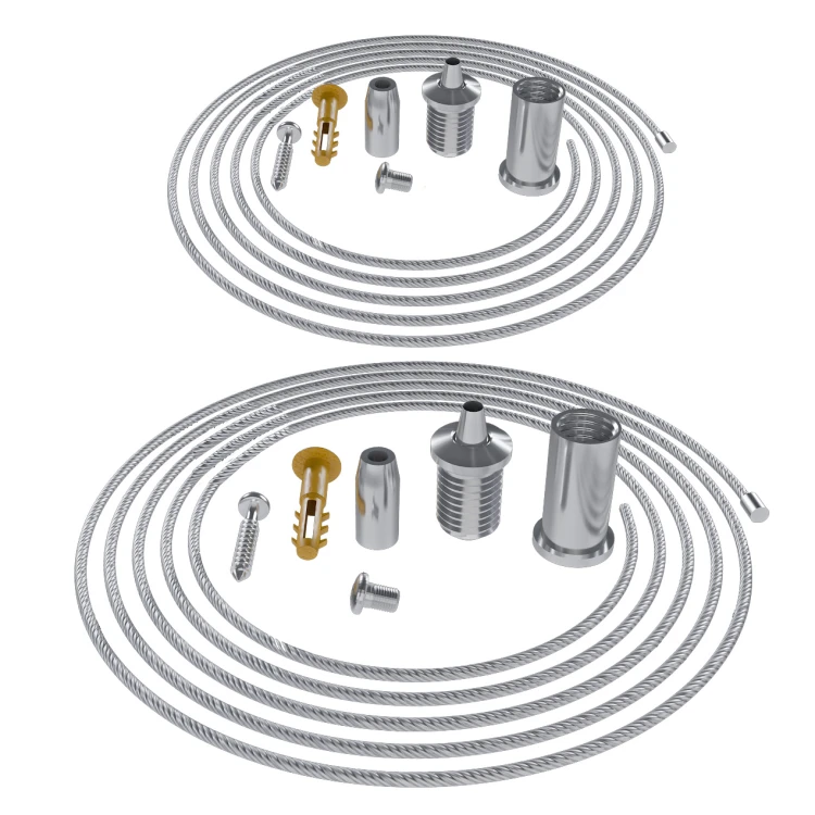 Linki Do Hexagonów Zawieszka Zawiesie Uchwyty 1m Do Podwieszania Lampy LED