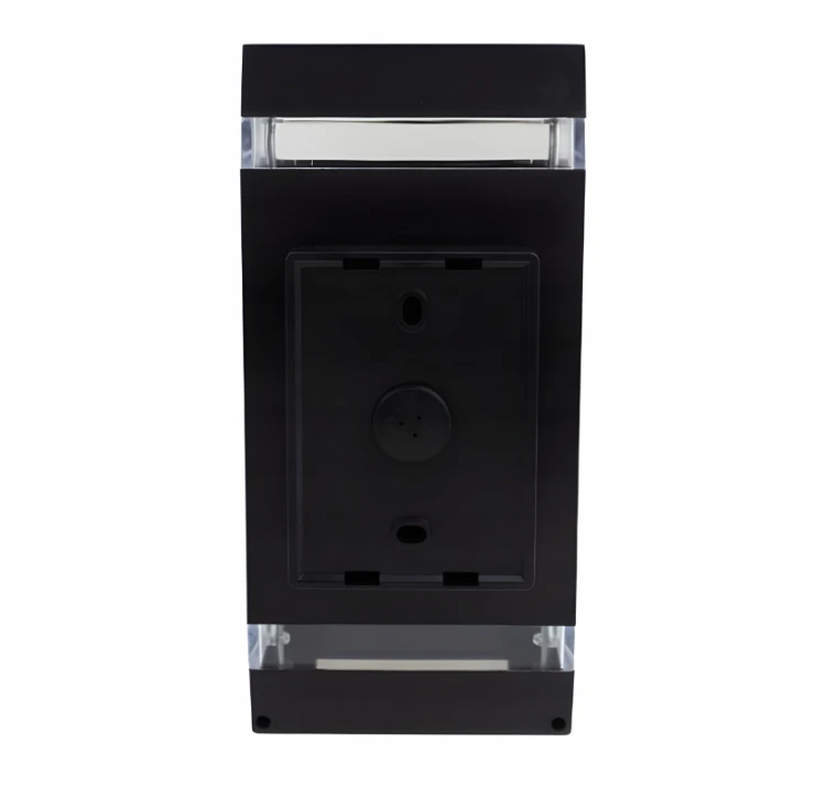 Kinkiet Zewnętrzny Lampa Ogrodowa Elewacyjna Wodoszczelna 2x GU10 Czarna