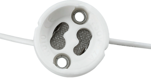 6X Gniazdo GU10 Przyłączeniowe Do Opraw Oprawek LED Porcelanowe Zestaw