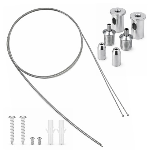 Linki Do Hexagonów Zawieszka Zawiesie Uchwyty 1m Do Podwieszania Lampy LED