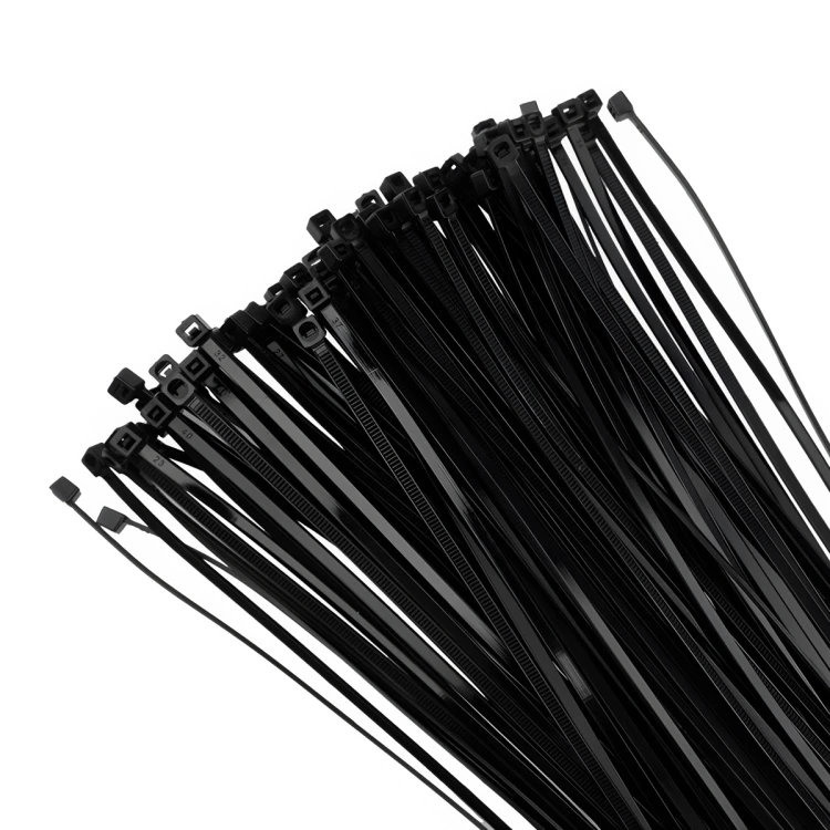 Opaski Zaciskowe Kablowe 3.6x400mm Czarne 100szt Uniwersalne Wysoka Jakość