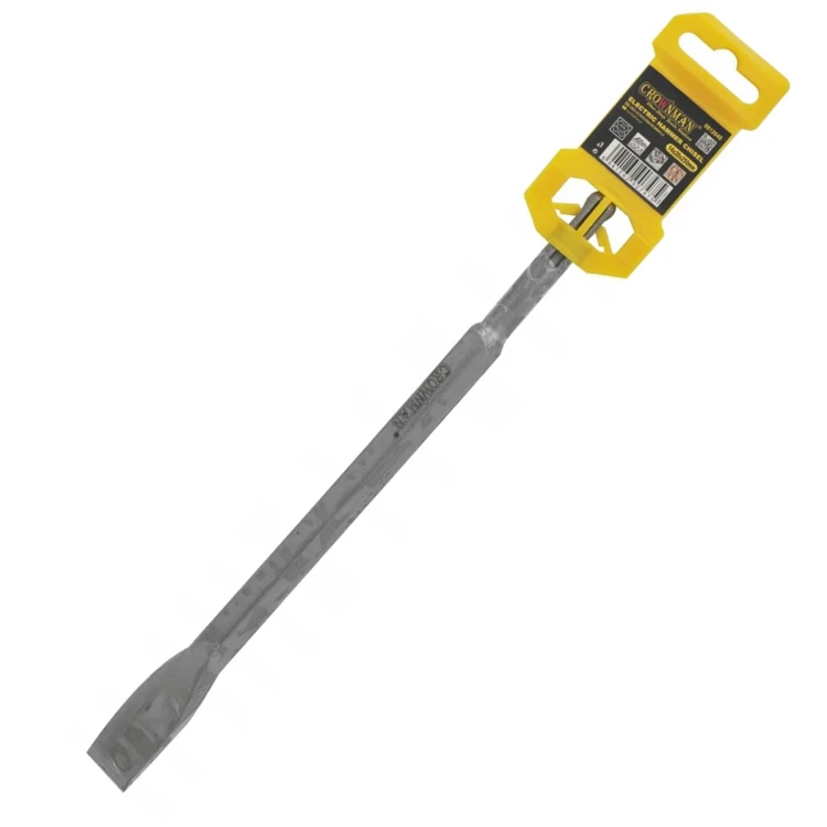 Dłuto Płaskie Przecinak SDS-plus 20x250 mm Długie Do Betonu Łopatka 40Cr