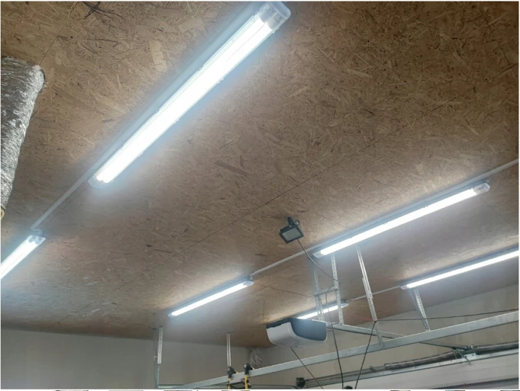 Oprawa Hermetyczna Do Świetlówek Tub LED 2x150cm Lampa Garażowa Warsztatowa