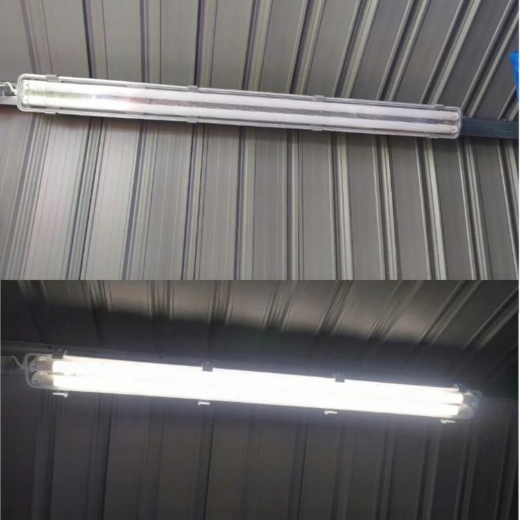 Oprawa Hermetyczna Do Świetlówek Tub LED 2x150cm Lampa Garażowa Warsztatowa