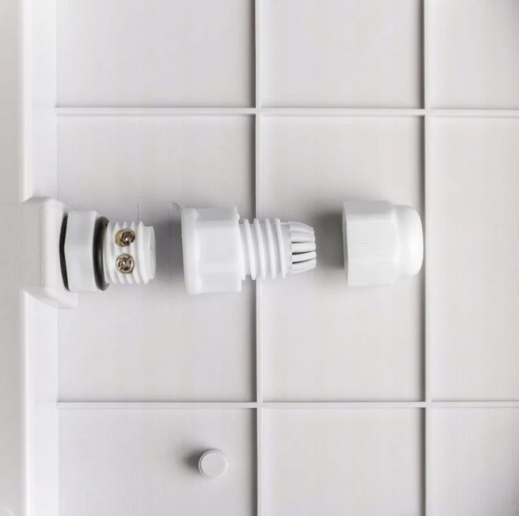 LAMPA KANAŁOWA LED 20W IP65 OPRAWA GARAŻOWA PLAFON PIWNICZNA HERMETYCZNA