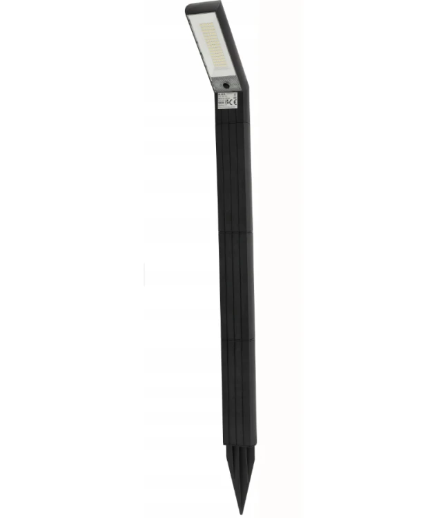 Lampa Ogrodowa Solarna LED Wbijana Słupek Solarny 2w1 Mocny + Regulowany