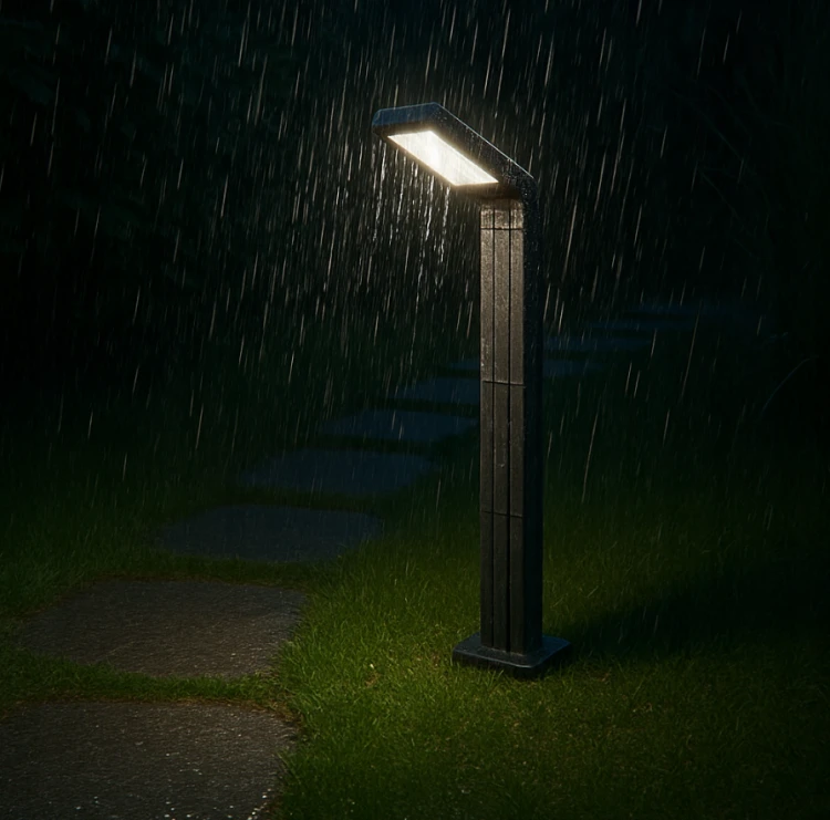 Lampa Ogrodowa Solarna LED Wbijana Słupek Solarny 2w1 Mocny + Regulowany