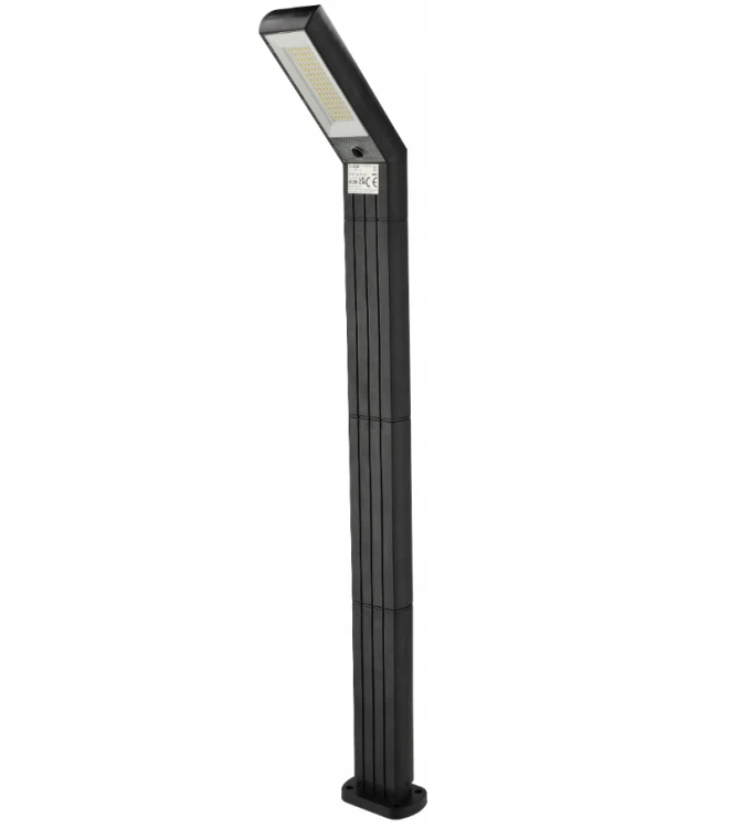 2x Lampa Solarna Ogrodowa LED Wbijana Słupek Czujnik Zmierzchu 4000K Ogród