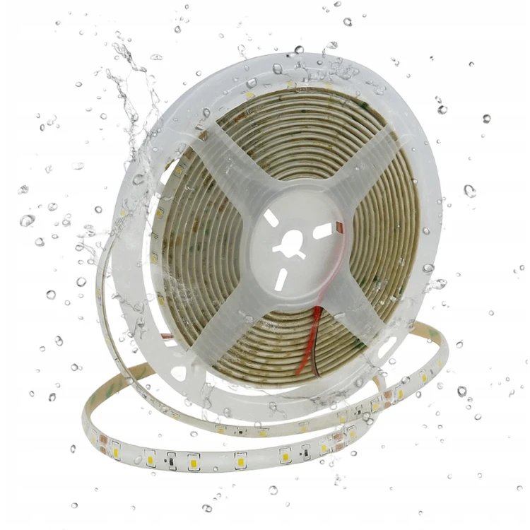 Taśma LED 300 24V 10.8W/m 3000K 500lm/m 5m Wodoszczelna IP63 Barwa Ciepła