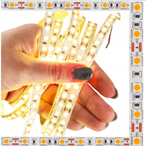 Taśma LED 2835 12V - 9,6W/m - IP20 - 1M - barwa ciepła
