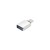 Przejściówka Adapter USB-C USB-A Srebrna Mini Do Ładowarki Laptopa A - C