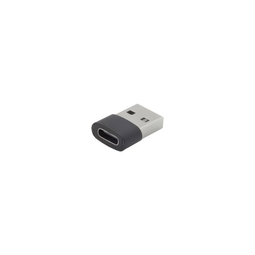 Przejściówka Adapter USB-A USB-C Czarna Mini Do Ładowarki Laptopa A - C