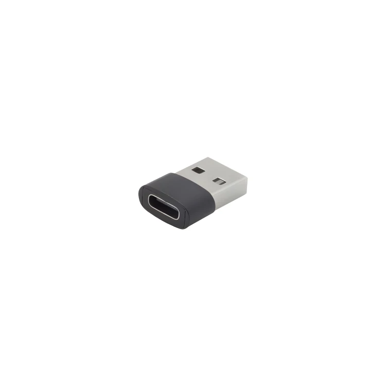 Przejściówka Adapter USB-A USB-C Czarna Mini Do Ładowarki Laptopa A - C
