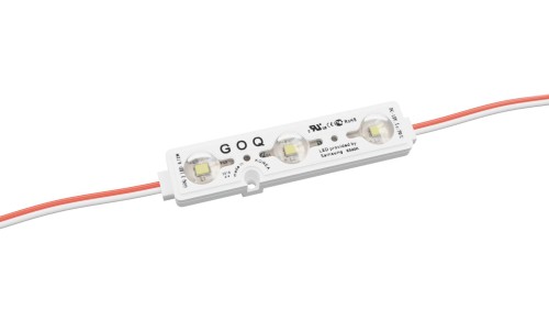 MODUŁ LED 12V 3x2835 SMD ZEWNĘTRZNY WEWNĘTRZNY IP68 0,72W 6500K SAMSUNG