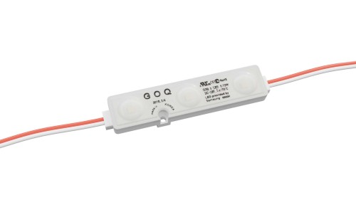 MODUŁ LED 12V 3x2835 SMD ZEWNĘTRZNY WEWNĘTRZNY IP68 0,72W 6500K SAMSUNG