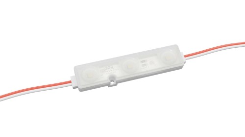 MODUŁ LED 12V 3x2835 SMD ZEWNĘTRZNY WEWNĘTRZNY IP68 0,72W 6500K SAMSUNG