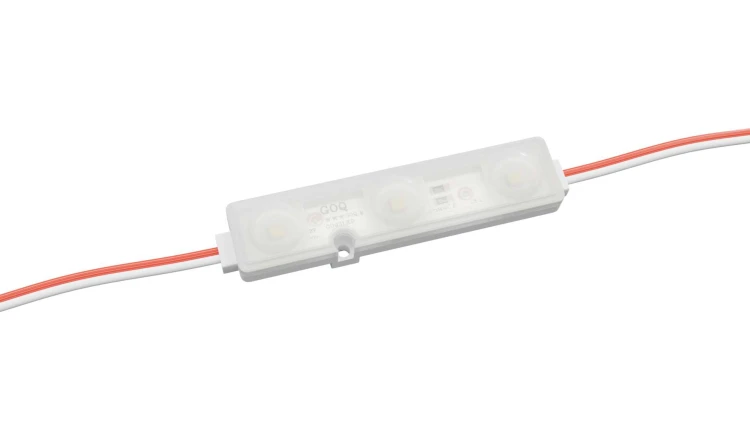 MODUŁ LED 12V 3x2835 SMD ZEWNĘTRZNY WEWNĘTRZNY IP68 0,72W 6500K SAMSUNG