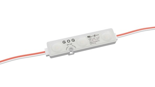 MODUŁ LED 12V 3x2835 SMD ZEWNĘTRZNY WEWNĘTRZNY IP68 0,72W 3000K SAMSUNG