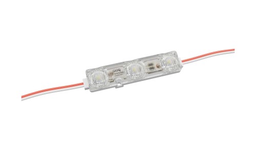 MODUŁ LED 12V 3x2835 SMD ZEWNĘTRZNY WEWNĘTRZNY IP68 1,08W 6500K SAMSUNG