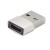 Przejściówka Adapter USB-A USB-C Srebrna Mini Do Ładowarki Laptopa A - C