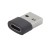 Przejściówka Adapter USB-A USB-C Czarna Mini Do Ładowarki Laptopa A - C