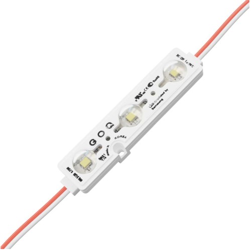 MODUŁ LED 12V 3x2835 SMD ZEWNĘTRZNY WEWNĘTRZNY IP68 0,72W 3000K SAMSUNG