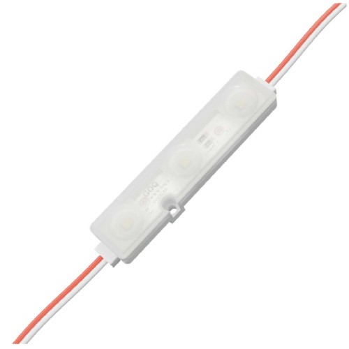 MODUŁ LED 12V 3x2835 SMD ZEWNĘTRZNY WEWNĘTRZNY IP68 0,72W 6500K SAMSUNG