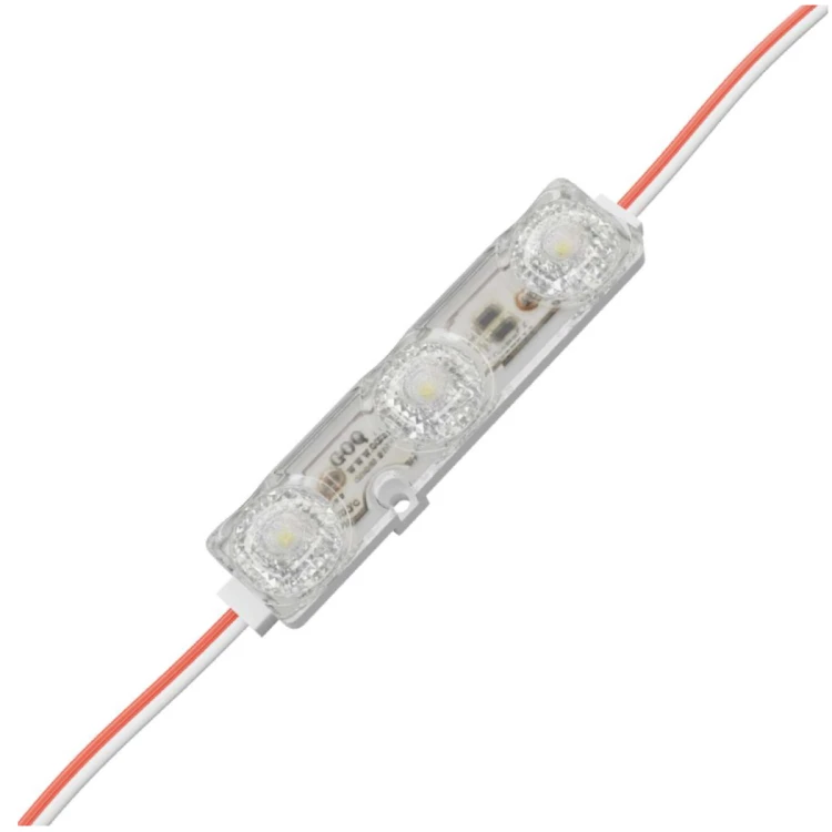 MODUŁ LED 12V 3x2835 SMD ZEWNĘTRZNY WEWNĘTRZNY IP68 1,08W 6500K SAMSUNG