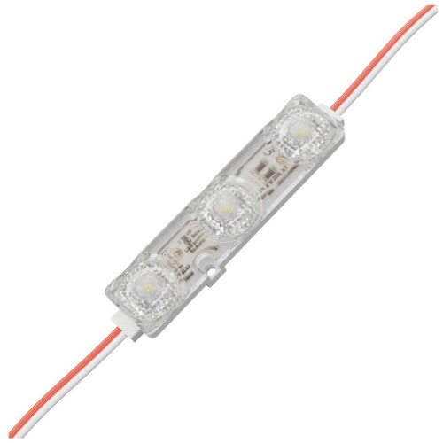 MODUŁ LED 12V 3x2835 SMD ZEWNĘTRZNY WEWNĘTRZNY IP68 1,08W 7500K SAMSUNG