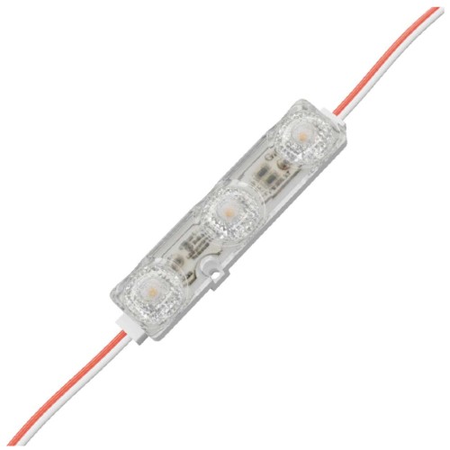 MODUŁ LED 12V 3x2835 SMD ZEWNĘTRZNY WEWNĘTRZNY IP68 1,08W 3000K SAMSUNG